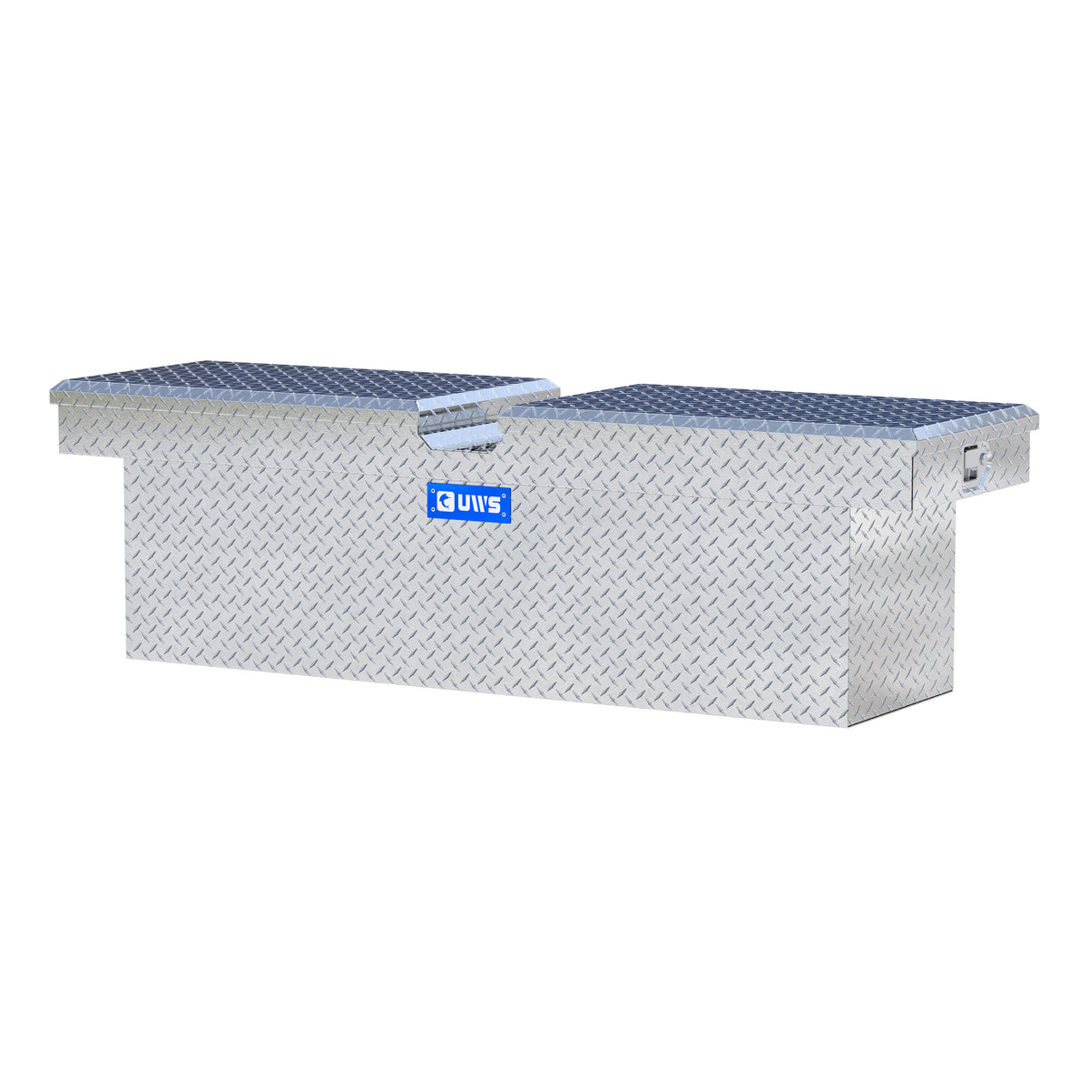 Bright Aluminum 69" Deep Gull Wing Crossover Truck Tool Box