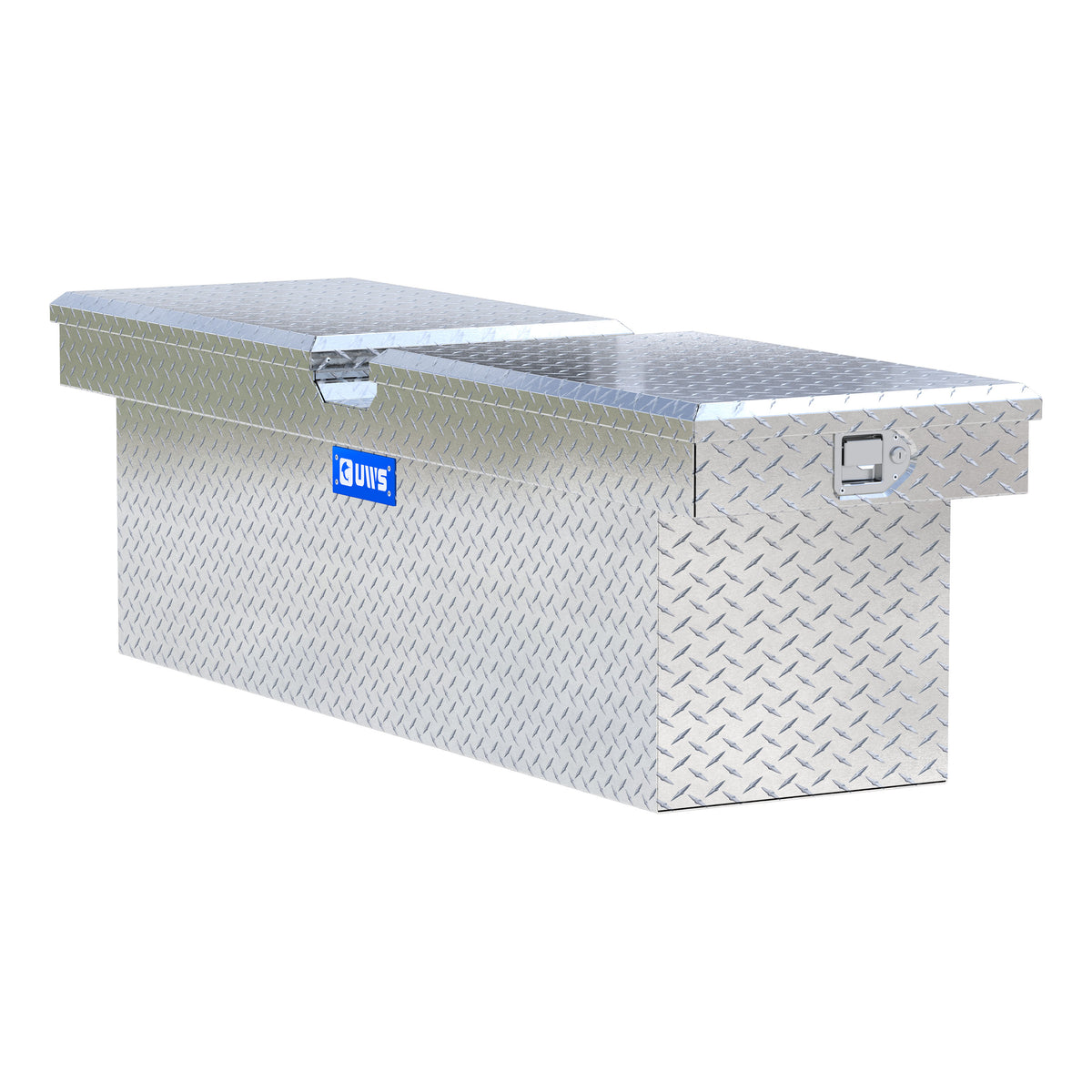 Bright Aluminum 69" Deep Gull Wing Crossover Truck Tool Box