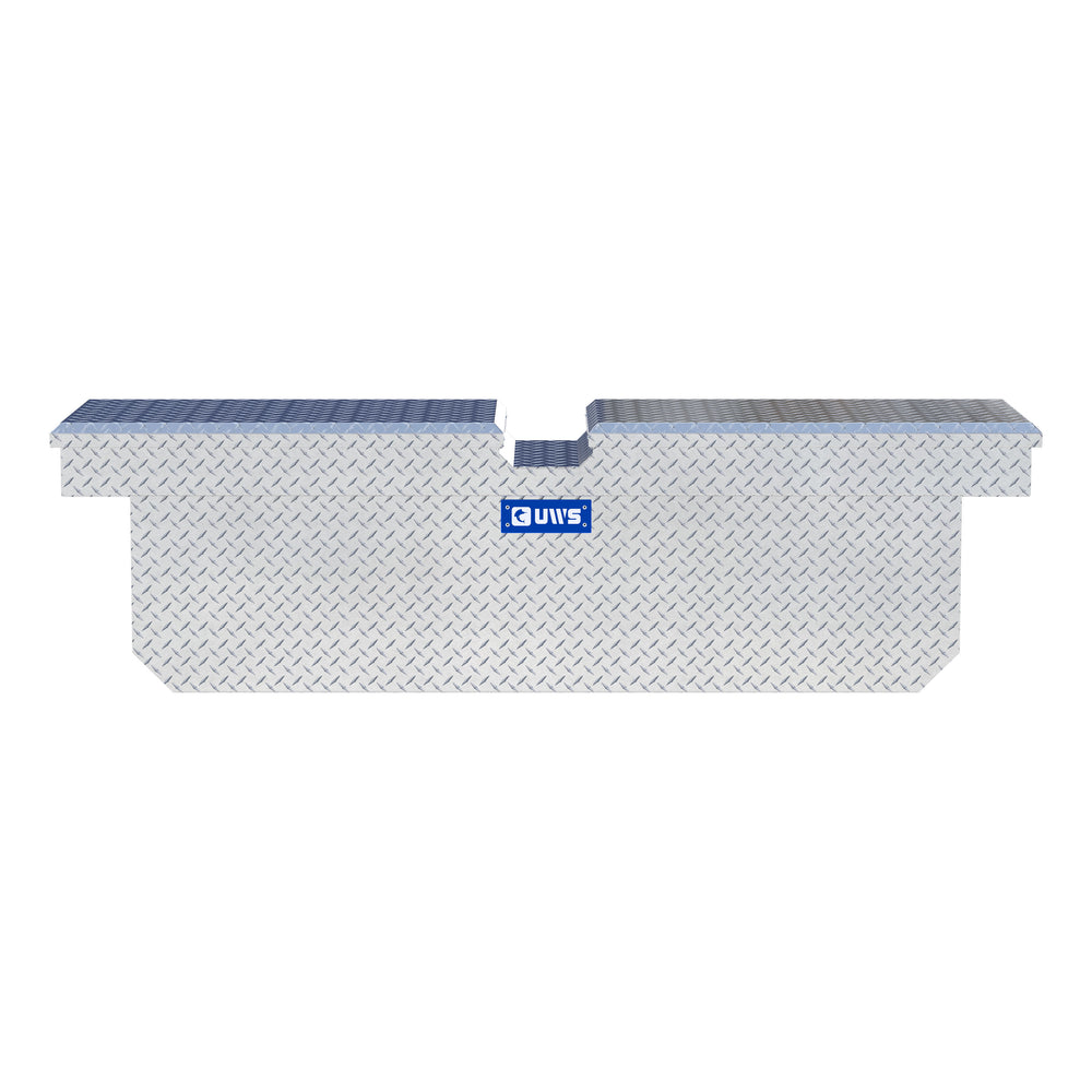 Bright Aluminum 72" Deep Gull Wing Crossover Truck Tool Box
