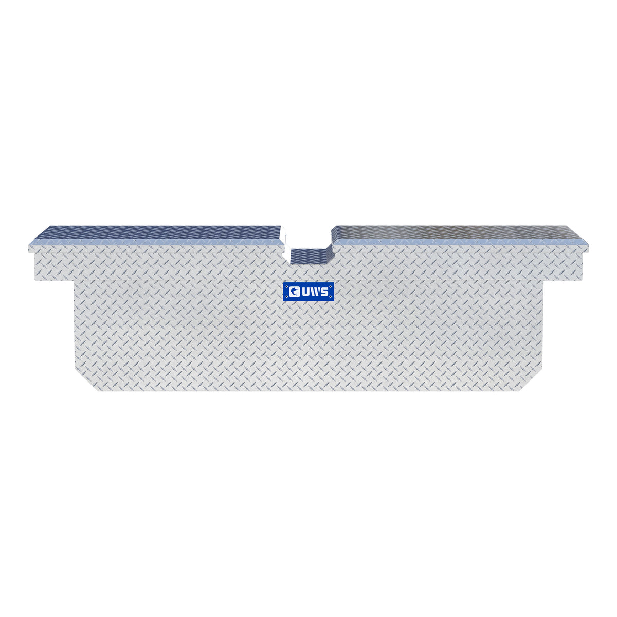 Bright Aluminum 72" Deep Gull Wing Crossover Truck Tool Box