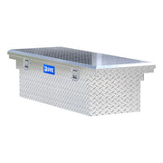 Bright Aluminum 54" Crossover Truck Tool Box, Low Profile