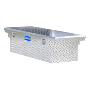 Bright Aluminum 60" Crossover Truck Tool Box, Low Profile