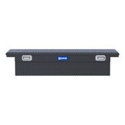 Matte Black 69" Truck Tool Box, Low Profile, Pull Handles