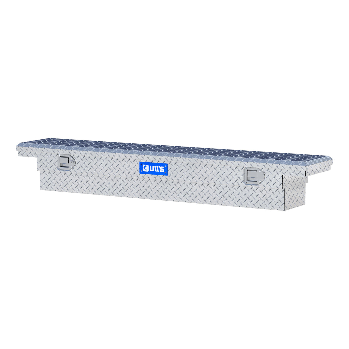 Bright Aluminum 69" Slim Truck Tool Box with Low Profile