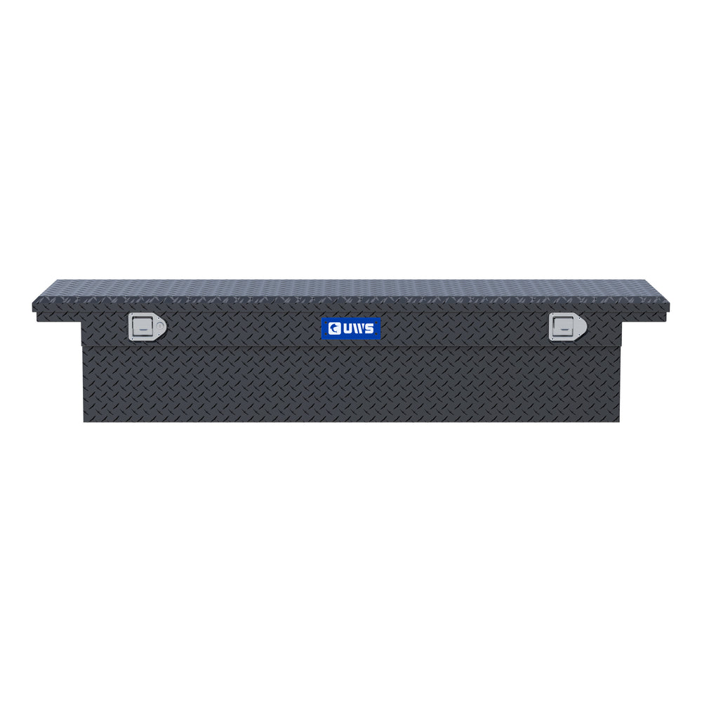 Matte Black Aluminum 72" Truck Tool Box with Low Profile
