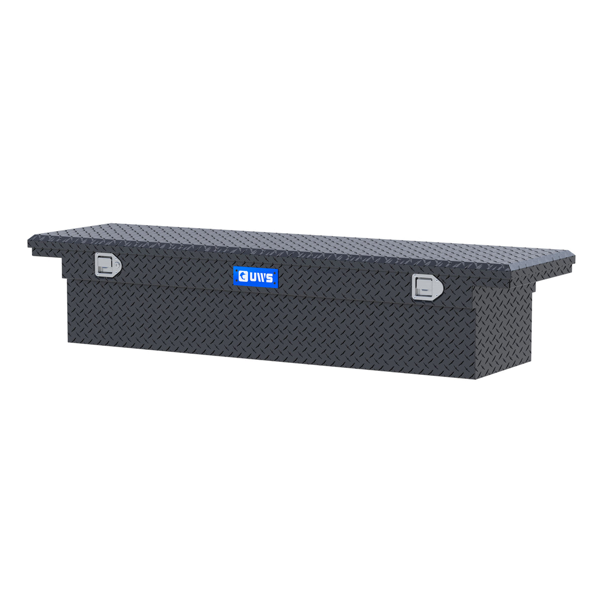 Matte Black Aluminum 72" Truck Tool Box with Low Profile