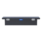 Matte Black 72" Truck Tool Box, Low Profile, Pull Handles