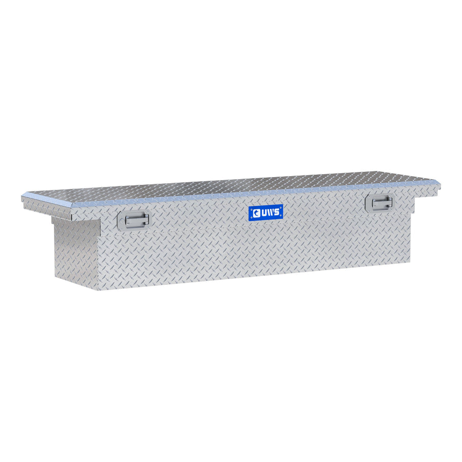 Aluminum 72" Truck Tool Box with Low Profile, Pull Handles