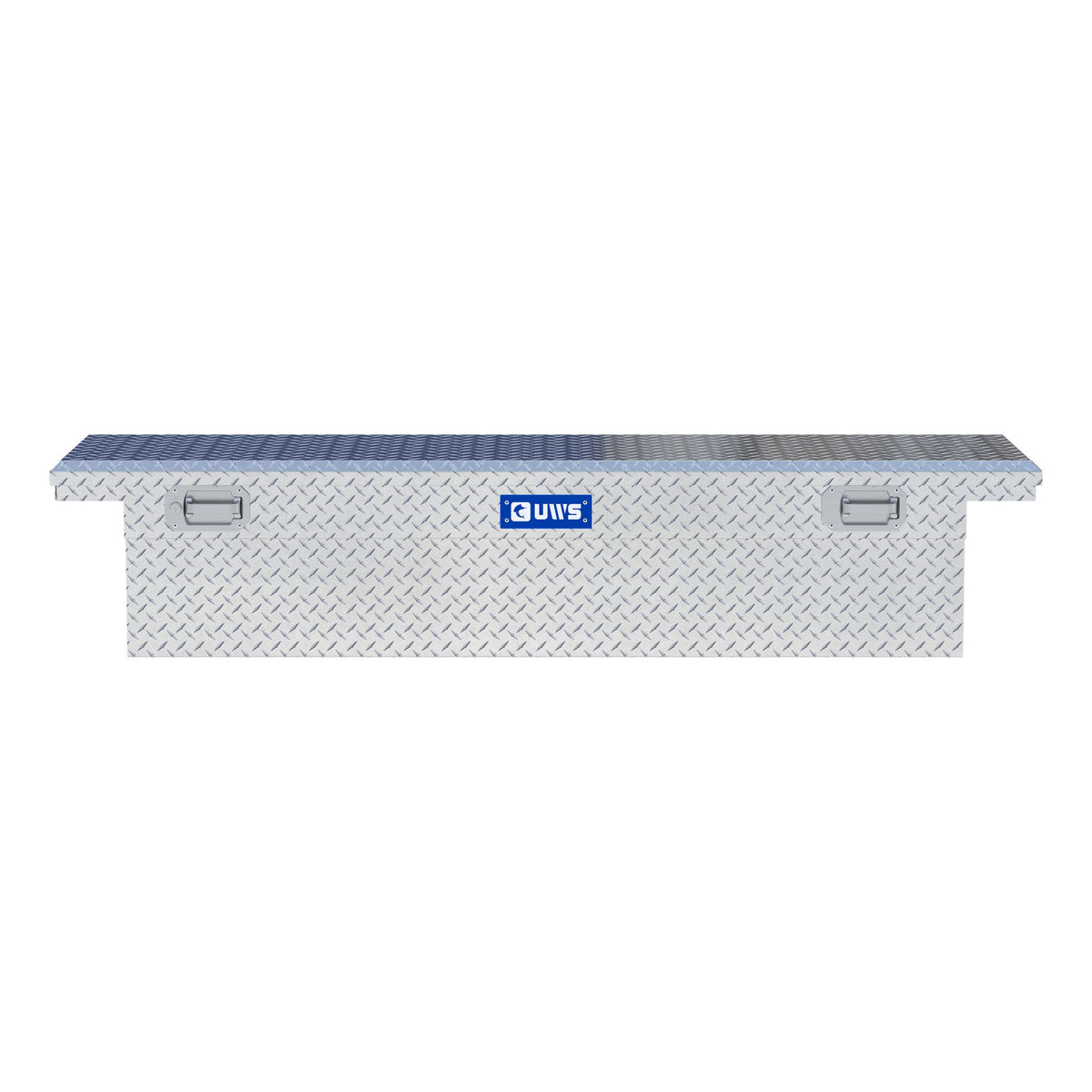 Aluminum 72" Truck Tool Box with Low Profile, Pull Handles