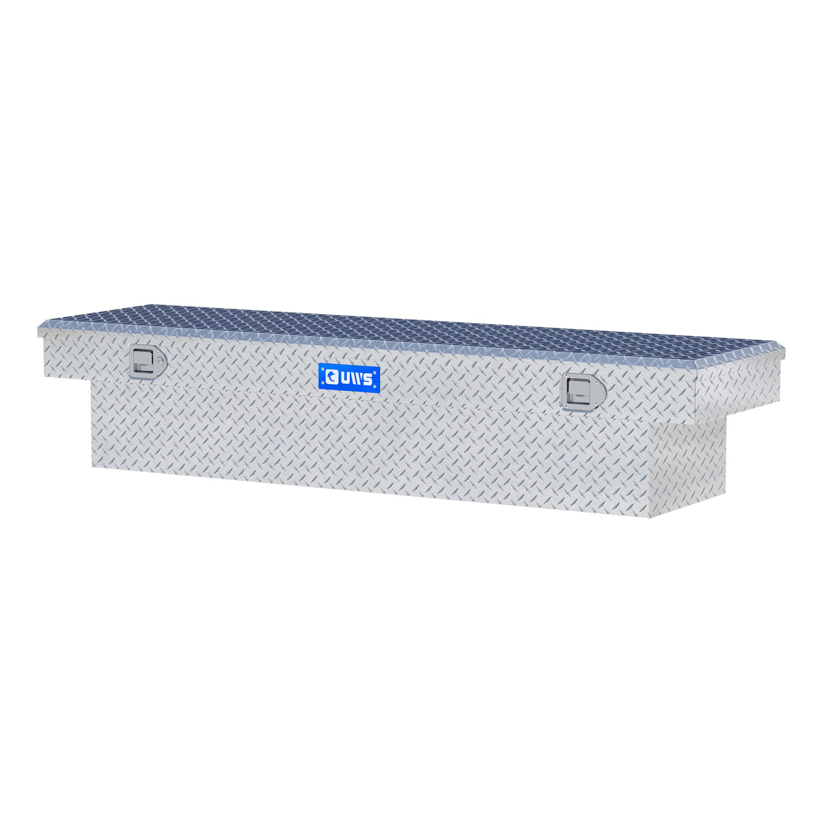 Bright Aluminum 72" Crossover Truck Tool Box