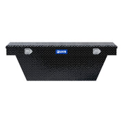 Gloss Black Aluminum 63" Deep Angled Truck Tool Box