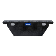 Gloss Black 63" Deep Angled Truck Tool Box, Low Profile
