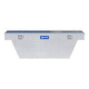 Bright Aluminum 63" Deep Angled Crossover Truck Tool Box
