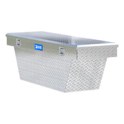 Bright Aluminum 63" Deep Angled Crossover Truck Tool Box
