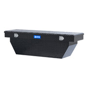 Gloss Black Aluminum 69" Deep Angled Crossover Truck Tool Box