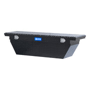 Gloss Black 69" Deep Angled Truck Tool Box, Low Profile
