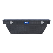 Matte Black Aluminum 69" Deep Angled Crossover Truck Tool Box