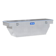 Bright Aluminum 69" Deep Angled Crossover Truck Tool Box