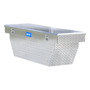 Bright Aluminum 69" Deep Angled Crossover Truck Tool Box