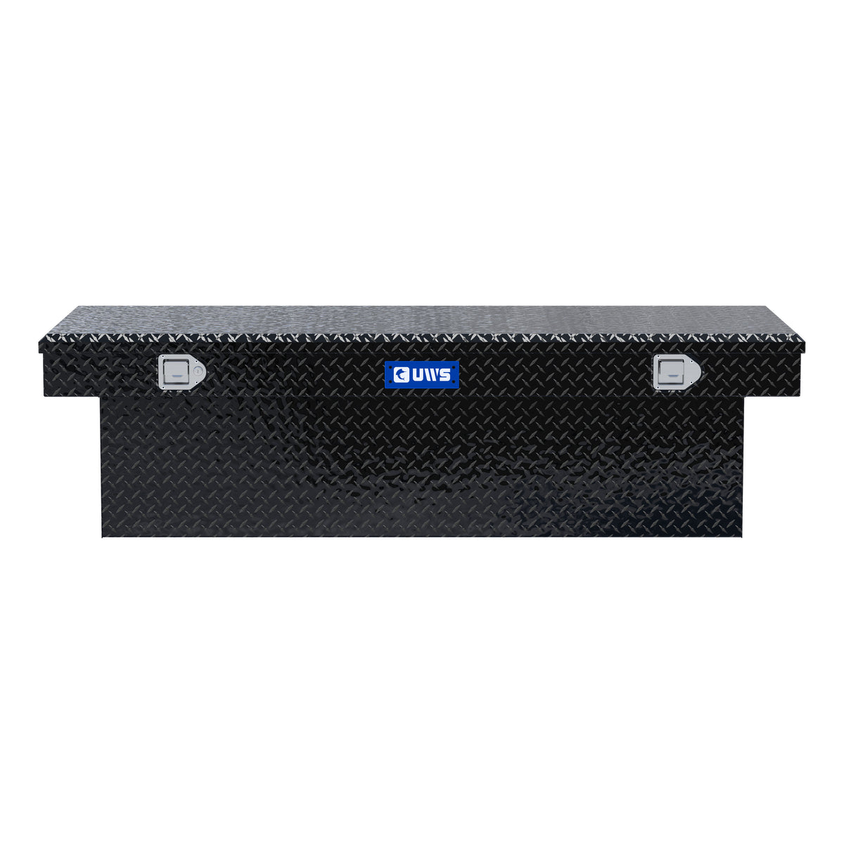Gloss Black Aluminum 69" Deep Extra-Wide Crossover Truck Tool Box