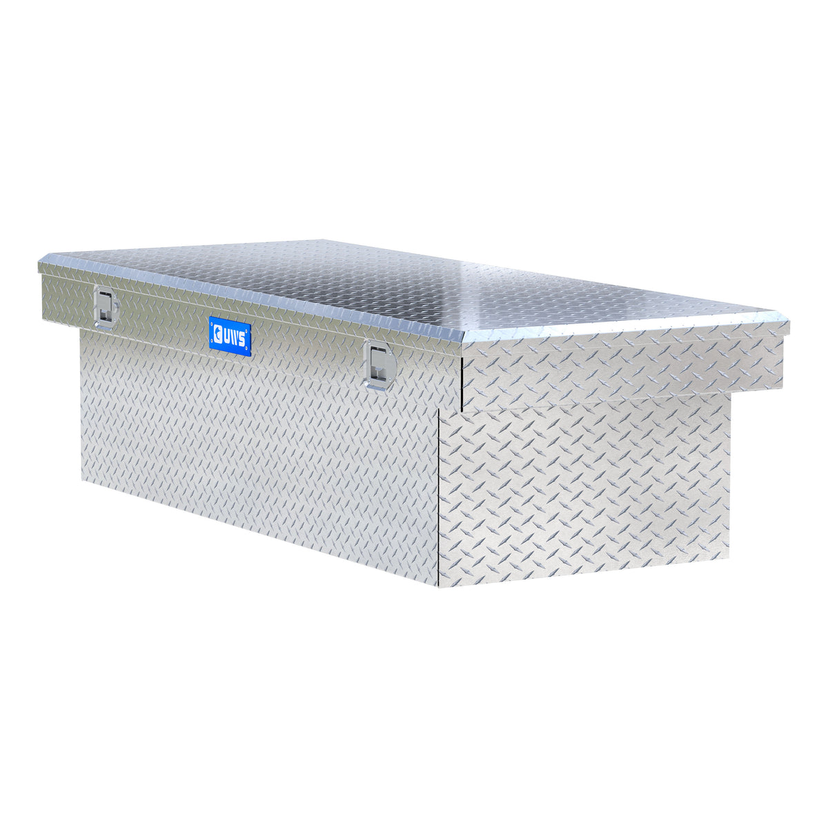 Bright Aluminum 69" Deep Extra-Wide Crossover Truck Tool Box