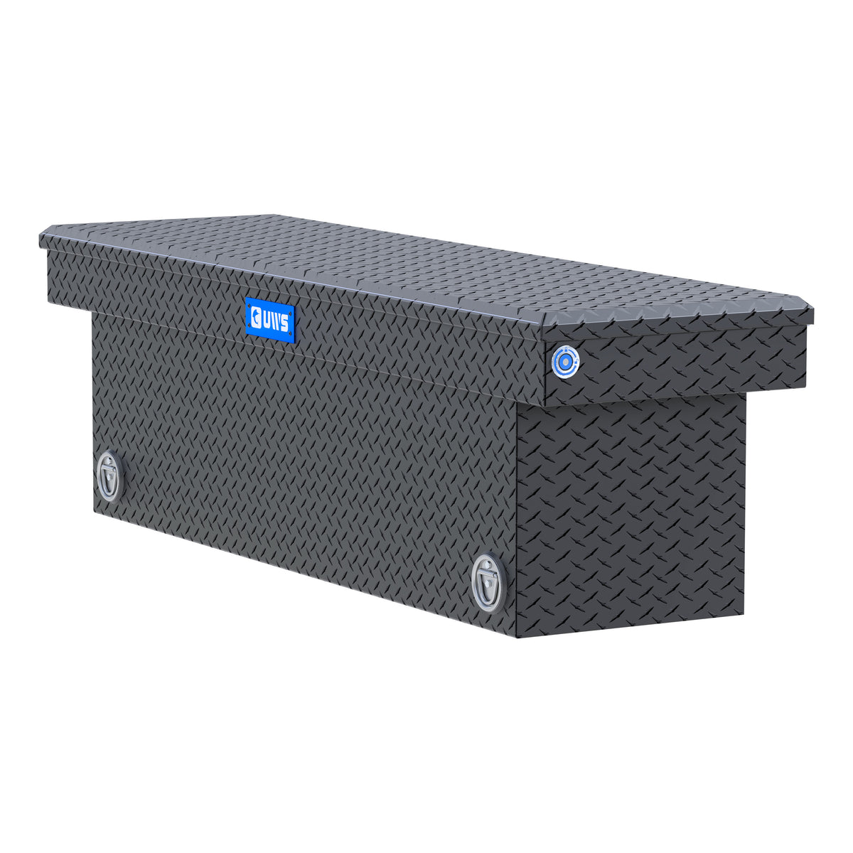Matte Black 69" Deep Push Button Crossover Truck Tool Box