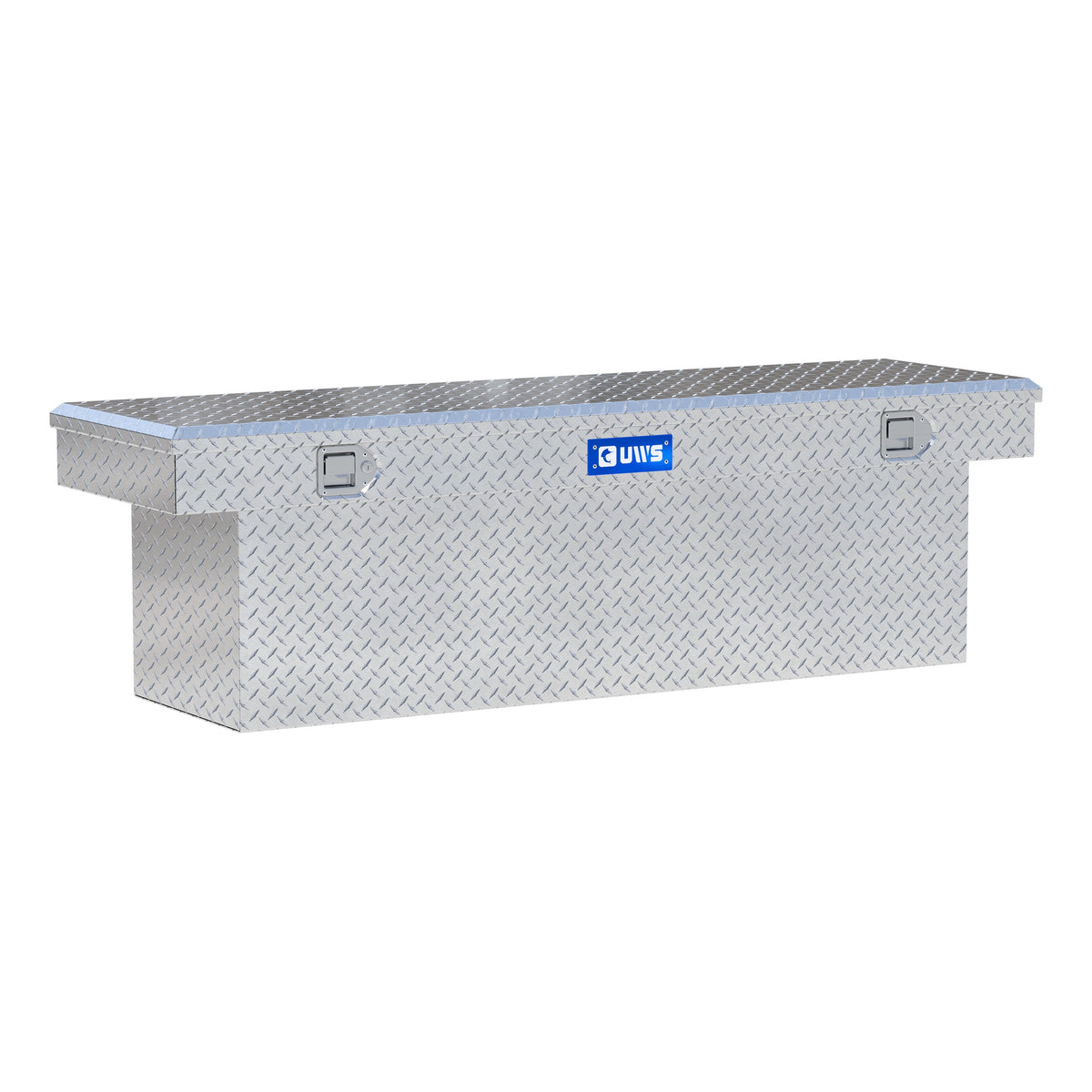 Bright Aluminum 69" Deep Crossover Truck Tool Box