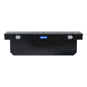 Gloss Black Aluminum 72" Deep Angled Crossover Truck Tool Box