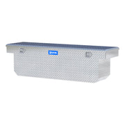 Bright Aluminum 72" Deep Angled Crossover Truck Tool Box