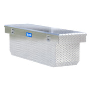 Bright Aluminum 72" Deep Angled Crossover Truck Tool Box