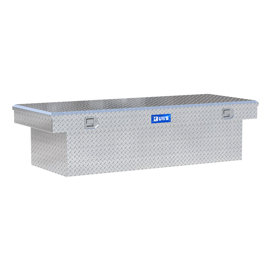 Bright Aluminum 72" Deep Extra-Wide Crossover Truck Tool Box