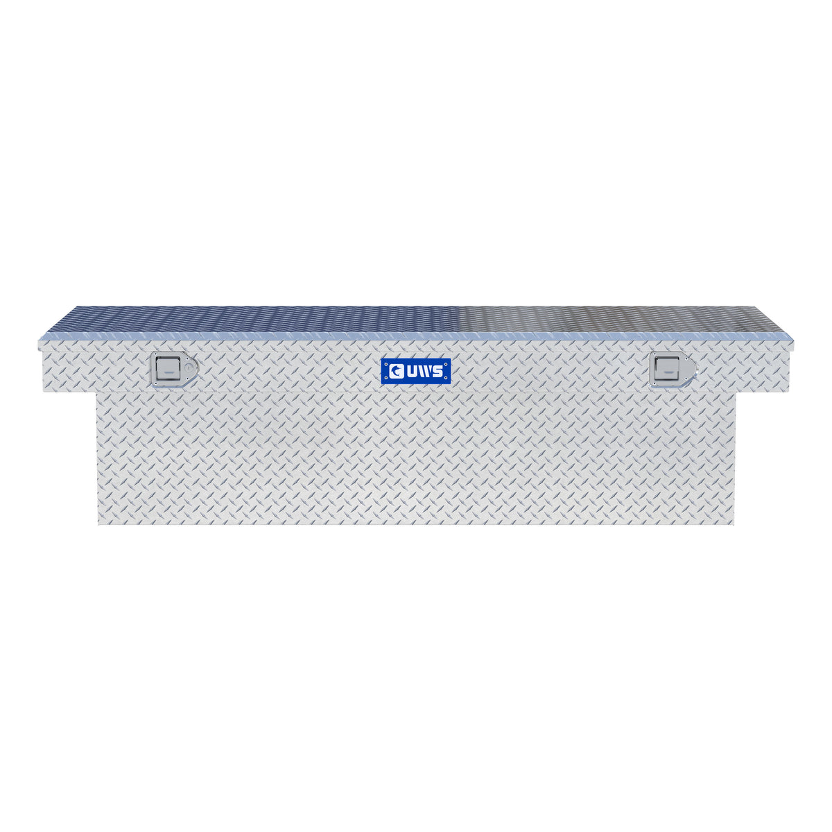 Bright Aluminum 72" Deep Extra-Wide Crossover Truck Tool Box