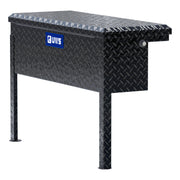 Gloss Black Aluminum 36" Truck Side Tool Box, Low Profile