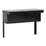Gloss Black Aluminum 36" Truck Side Tool Box, Low Profile