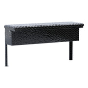Gloss Black Aluminum 48" Truck Side Tool Box, Low Profile