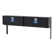Gloss Black Aluminum 90" Double-Door Topside Truck Tool Box