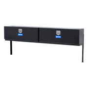 Gloss Black Aluminum 96" Double-Door Topside Truck Tool Box