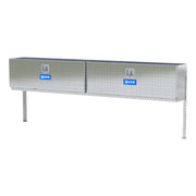 Bright Aluminum 96" Double-Door Topside Truck Tool Box