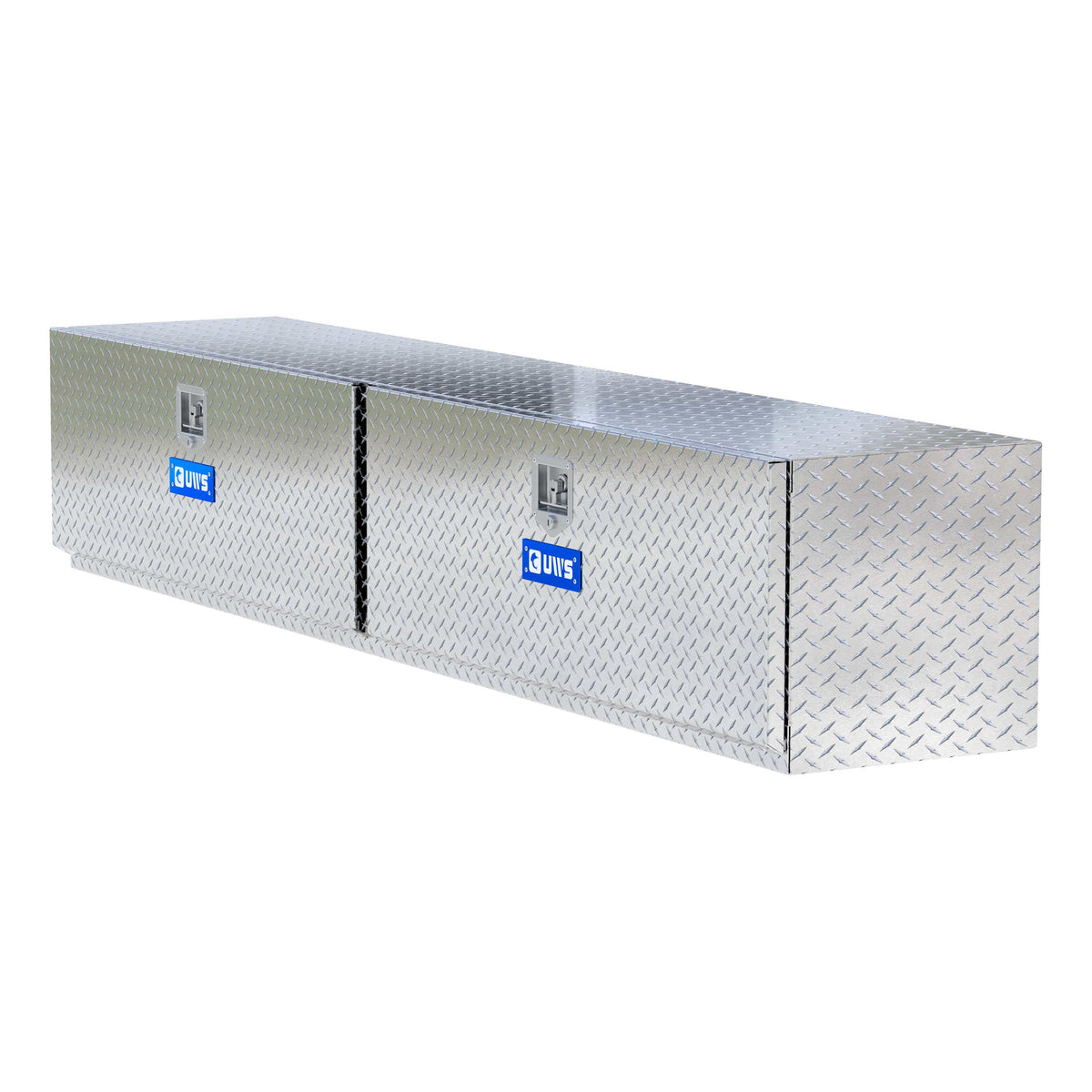 Bright Aluminum 96" Double-Door Underbody Tool Box