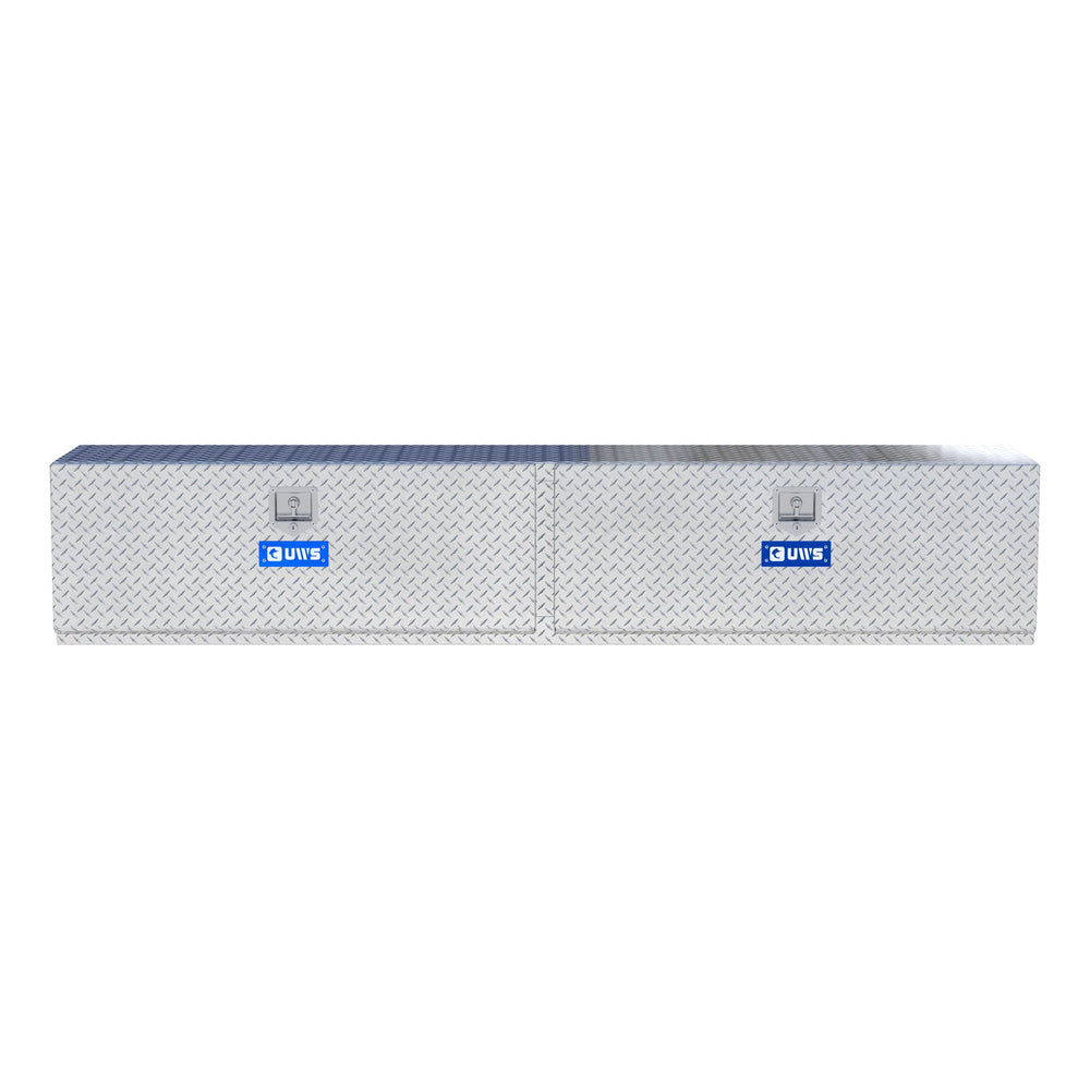 Bright Aluminum 96" Double-Door Underbody Tool Box