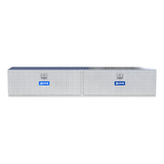 Bright Aluminum 96" Double-Door Underbody Tool Box