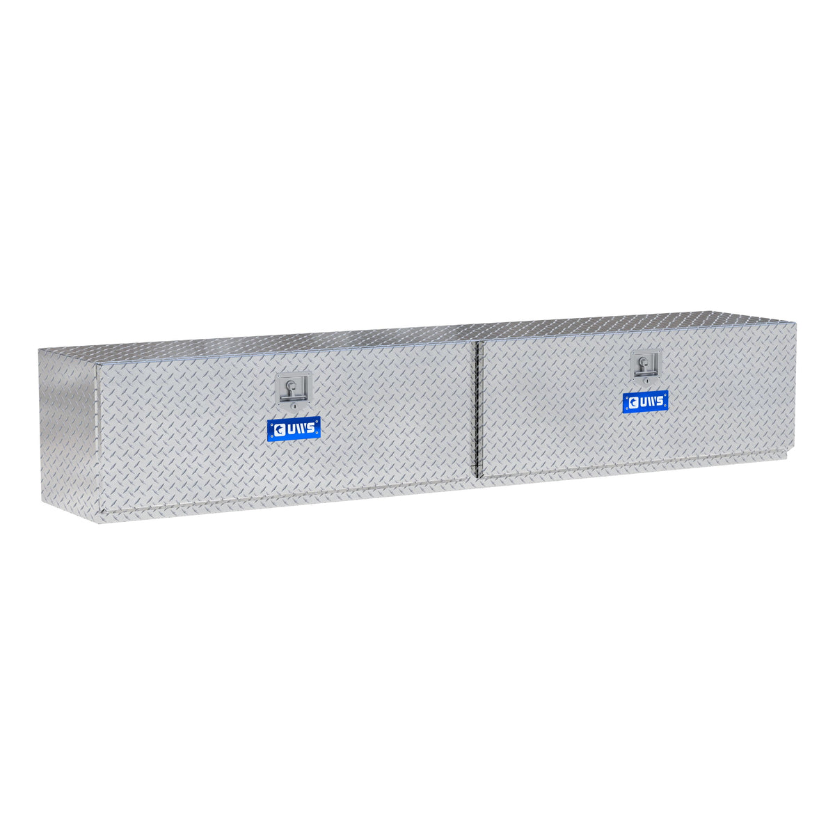 Bright Aluminum 96" Double-Door Underbody Tool Box