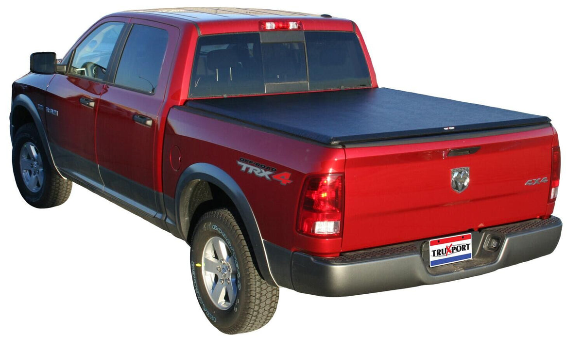TruXedo TruXport Tonneau Cover - Black - 2009-2018 (2019-2023 Classic) Ram 1500/2010-2027 2500/3500 8' Bed without RamBox