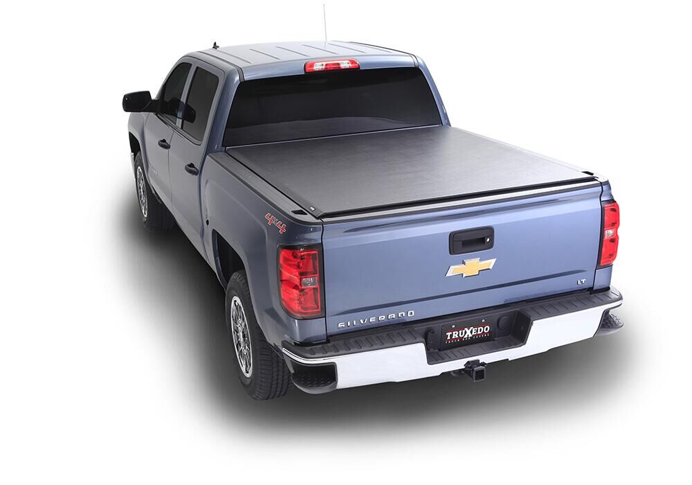 TruXedo Deuce Tonneau Cover - Black - 2007-2013 Chevy Silverado/GMC Sierra 5' 9" Bed with Cargo Management System