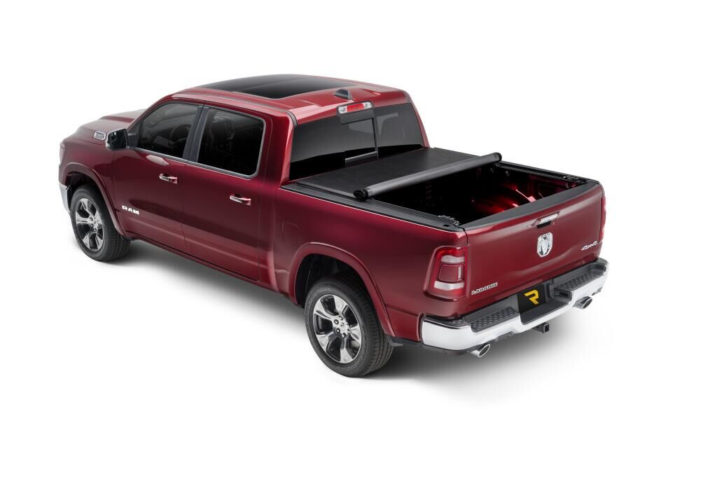TruXedo Deuce Tonneau Cover - Black - 2019-2027 (New Body Style) Ram 1500 6' 4" Bed without RamBox without Multifunction Tailgate