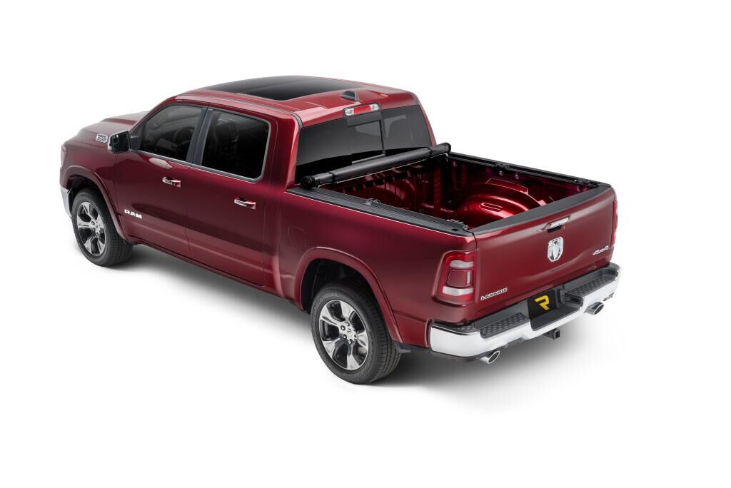 TruXedo Deuce Tonneau Cover - Black - 2019-2027 (New Body Style) Ram 5' 7" Bed without RamBox without Multifunction Tailgate