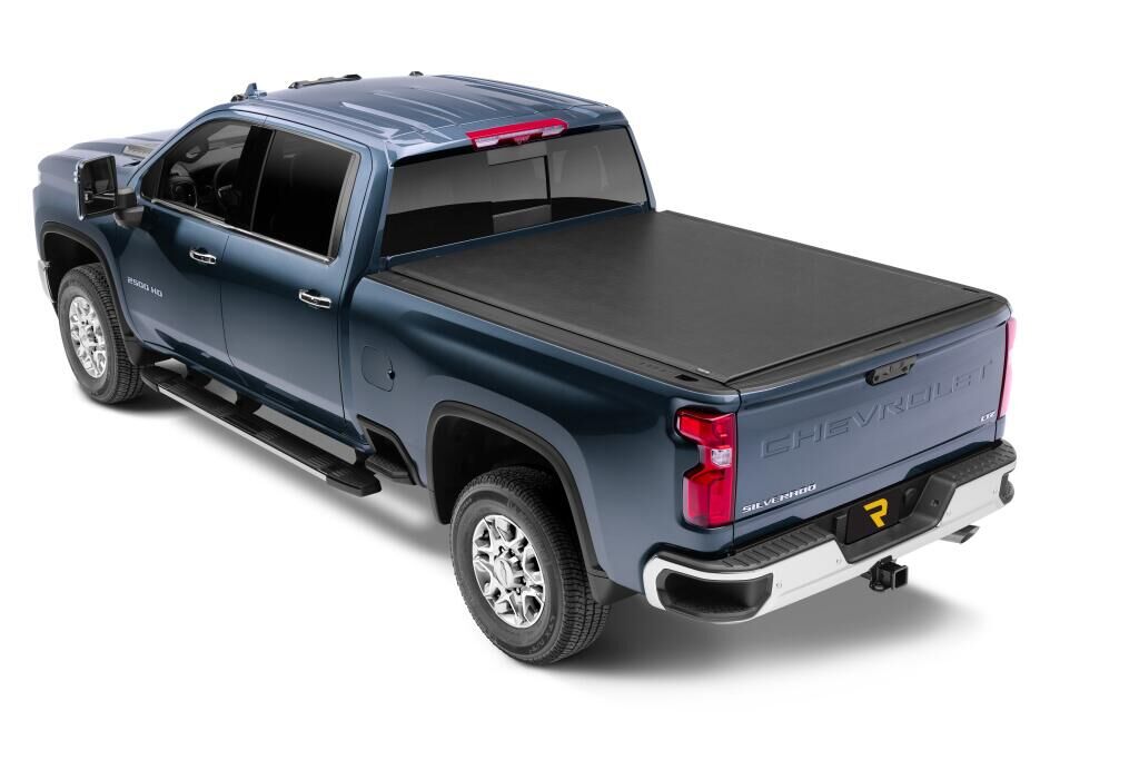 TruXedo Lo Pro Tonneau Cover - Black - 2020-2027 Chevy Silverado/GMC Sierra 2500 HD/3500 HD 6' 9" Bed with or without MultiPro Tailgate