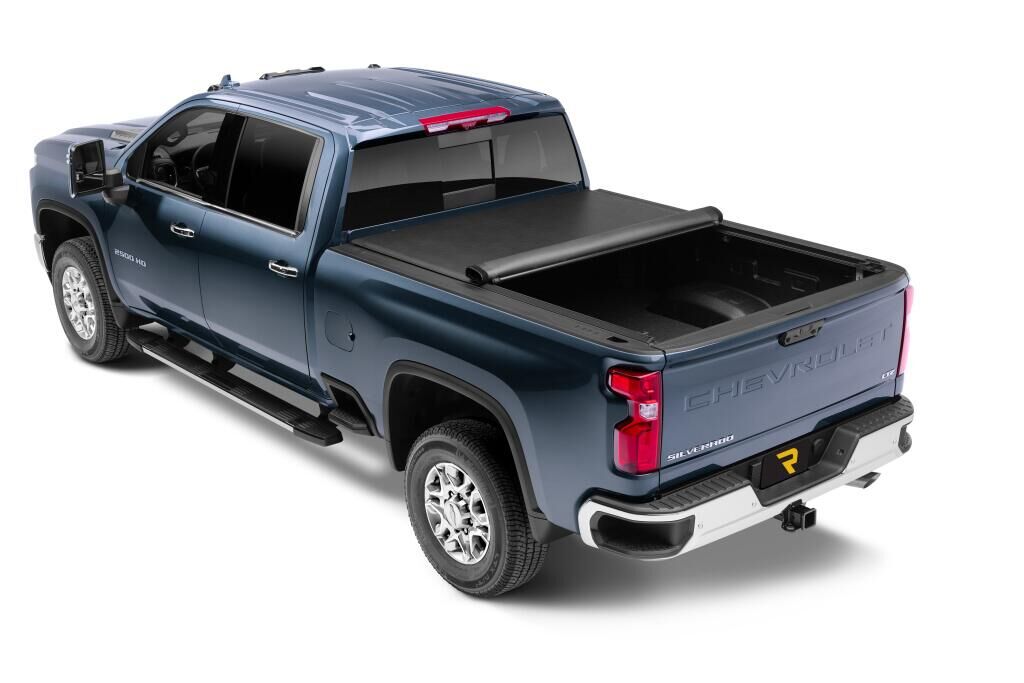 TruXedo Lo Pro Tonneau Cover - Black - 2020-2027 Chevy Silverado/GMC Sierra 2500 HD/3500 HD 6' 9" Bed with or without MultiPro Tailgate