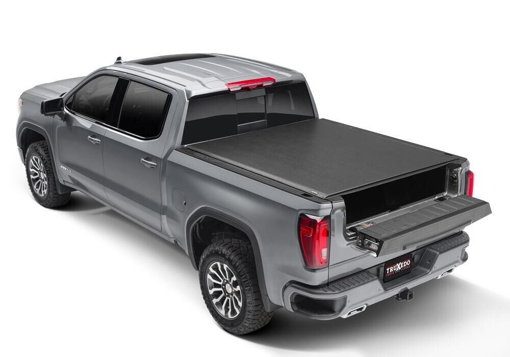 TruXedo Lo Pro Tonneau Cover - Black - 2019 (New Body Style)-2026 Chevy Silverado/GMC Sierra (without CarbonPro Bed) 5' 9" Bed