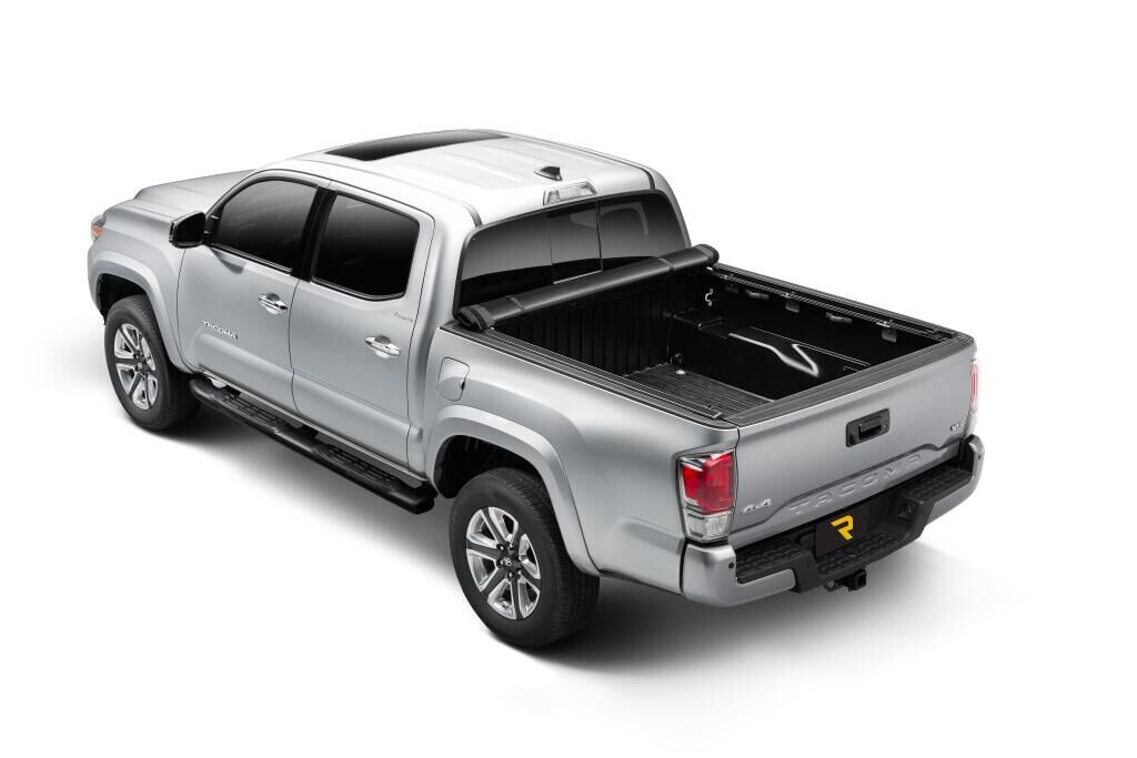 TruXedo Pro X15 Tonneau Cover - Black - 2007-2021 Toyota Tundra 8' Bed with Deck Rail System
